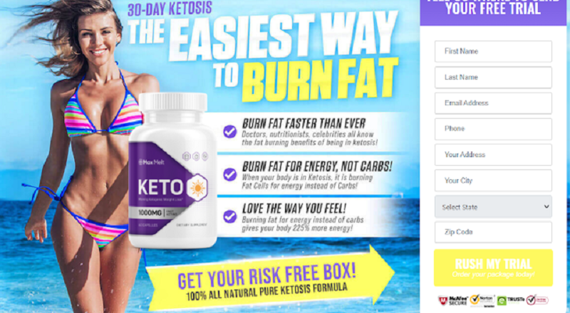 Max Melt Keto Review : Benefits, Side Effects, Does it Work?