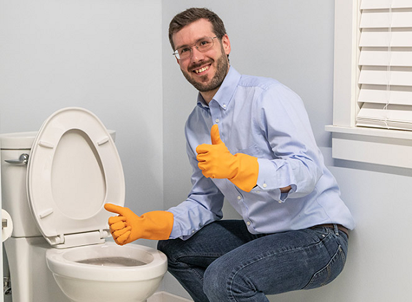 HOW TO FIX A SLOW-DRAINING TOILET