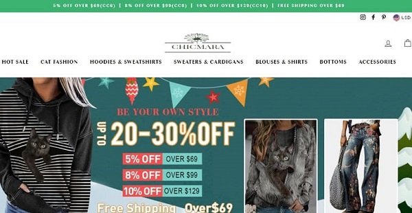 Chicmara Clothing Reviews Is the website legit?