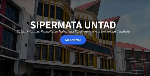 Sipermata Untad com How to Register Over Sipermata