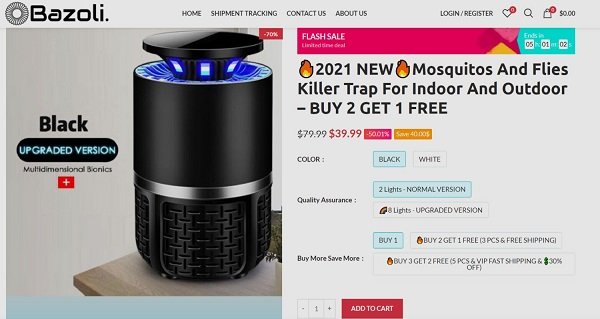 Bazoli Mosquito Trap Reviews Does Bazoli Mosquito Trap Working?