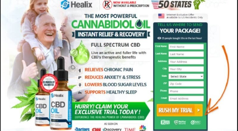 Healix CBD Oil Review – Where to Buy, Read Price, Reviews & Scam!