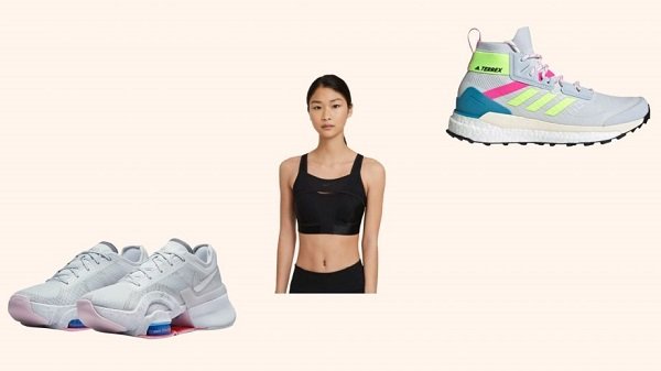 These are 20 of the best-selling gym leggings, bras and trainers RN!