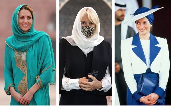 This is why royals often carry shawls at evening events!