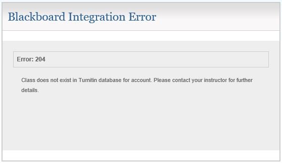 How to solve the problem reported by error code “error 204”