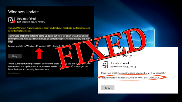 Know How to Fix Windows 10 Update Failed?