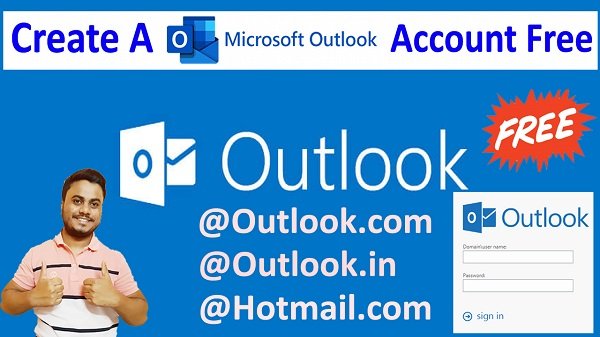 Create new Outlook email account free 2022