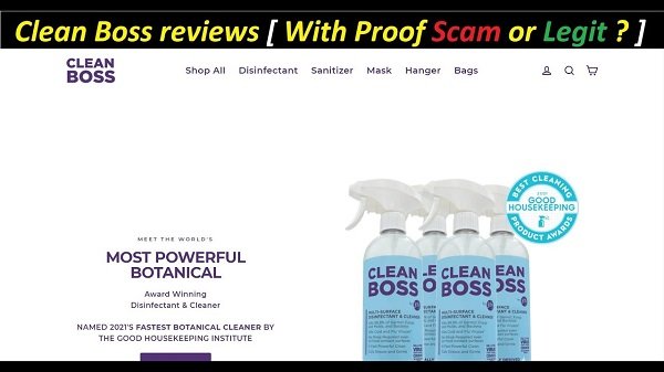 Clean boss Reviews: Is Cleanboss co Legit or rip-off?