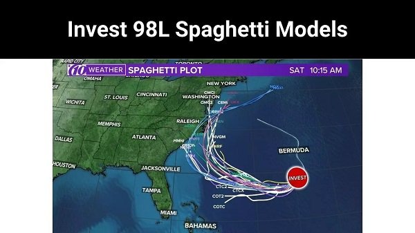 Invest 98L Spaghetti Models [2022] Read Zones that are likely to be Hit
