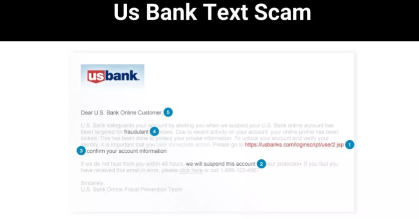 Us Bank Text Scam 2023 | Get Read Full Information!